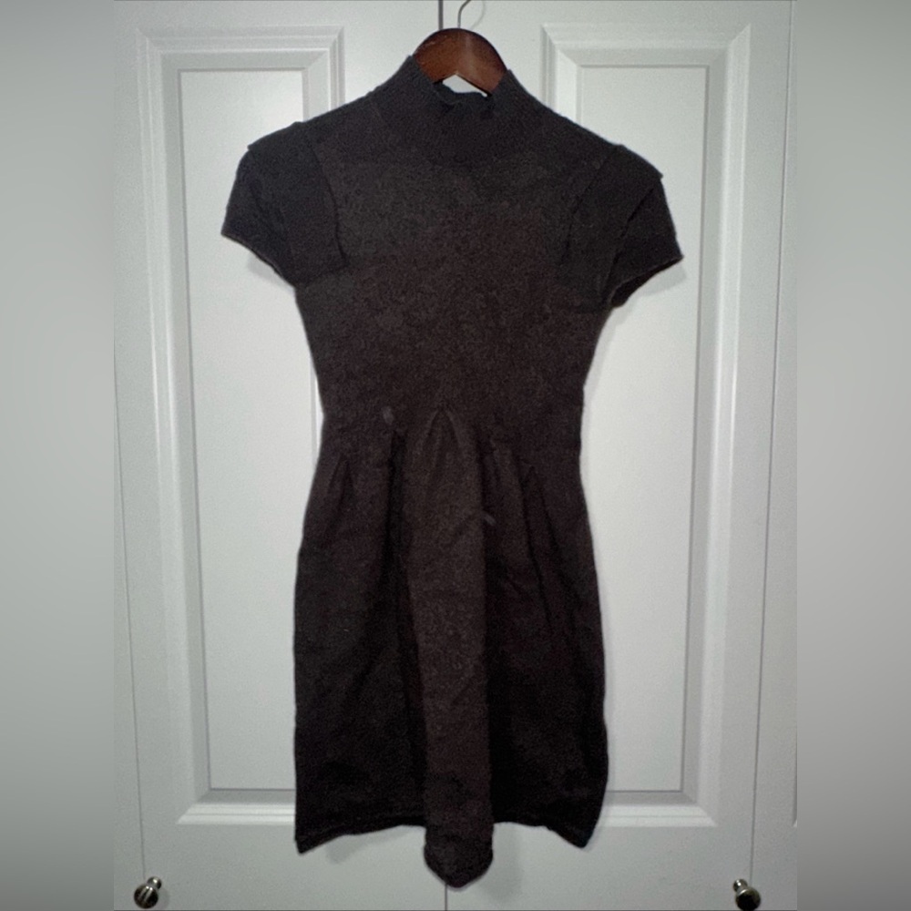 Antonio Melani Lightweight Stretch Bodycon Wool Shortsleeve Dress XS